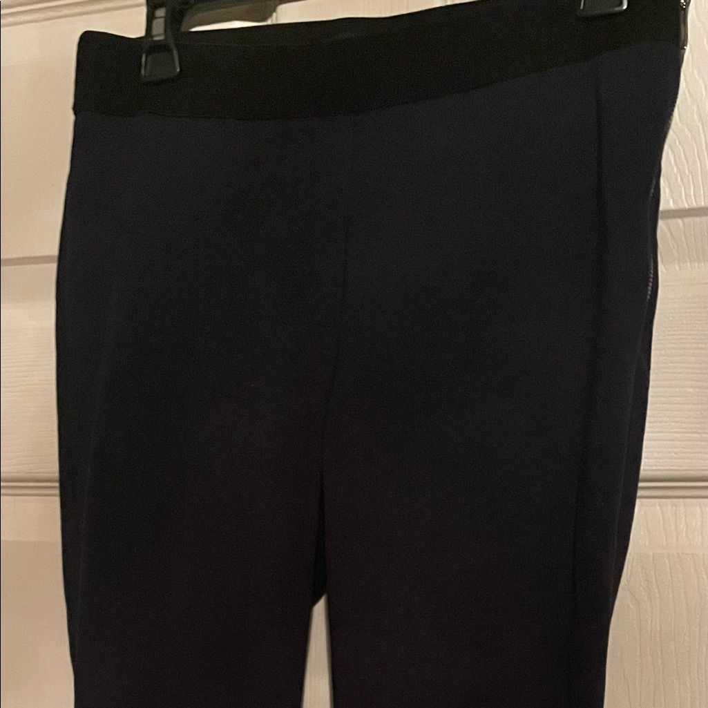 Whbm Skinny Ankle Pants Inseam 27 Inseam Back Pockets Navy Blue Whbm Skinny Ankle Pants Inseam 27 Inseam Back Pockets Navy Blue